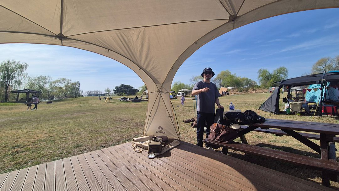 TAWA 돔 타프쉘 쉘터 그늘막텐트 모기장 타프스크린 이미지