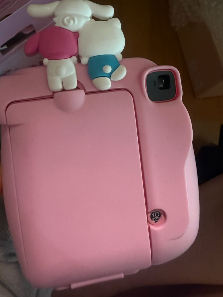 헬로키티 마이멜로디 시나모롤등 산리오 캐릭터즈 콜라보 미니 폴라로이드 카메라 인스탁스 미니 20년 발매 이미지