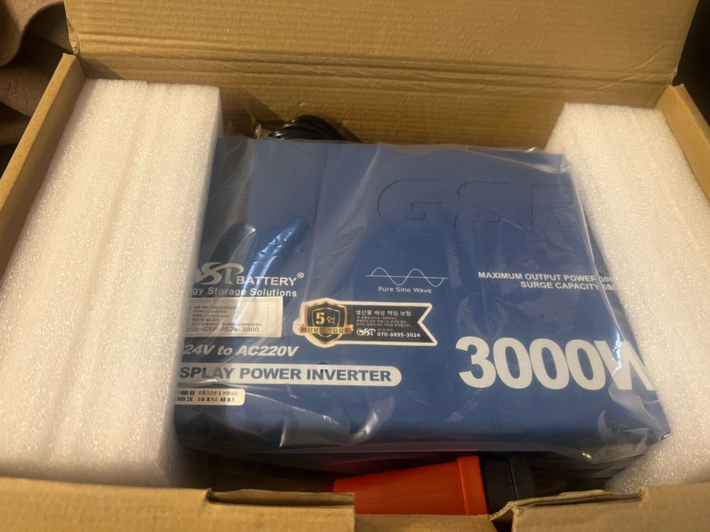 GSP 24V3000A 인버터 새상품 이미지