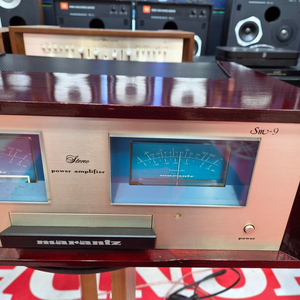 마란츠SM-9파워앰프/마란츠SM9파워앰프/오리지날우드케이스/민트급/재입고` 이미지