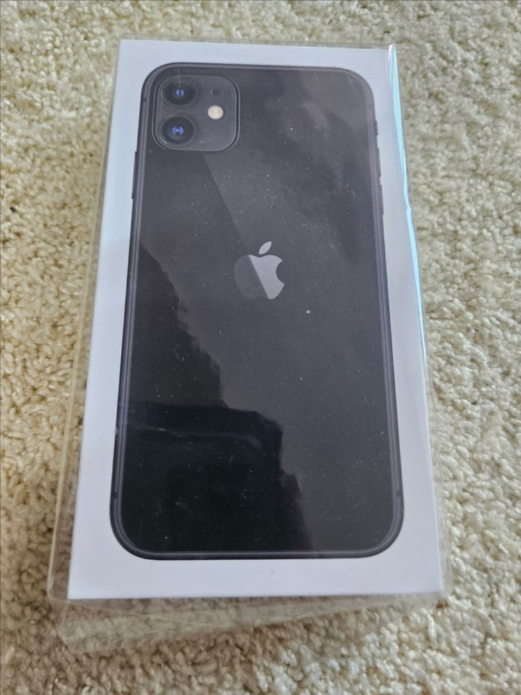 아이폰11 블랙 (미국판) 카메라 무음 미사용 판매 이미지