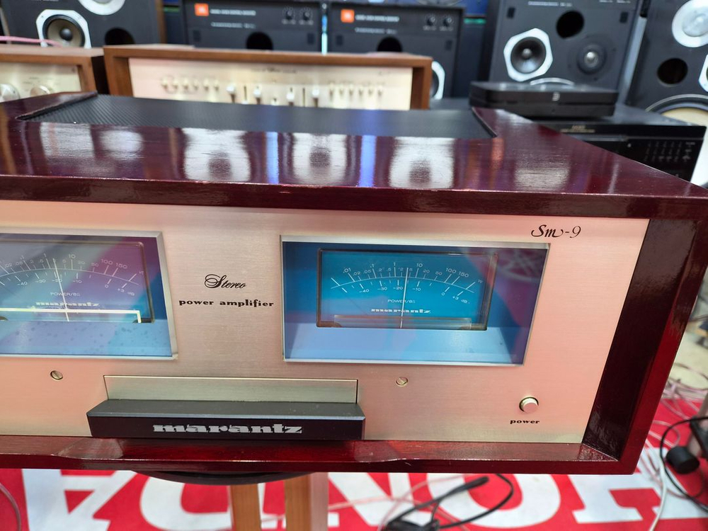 마란츠SM-9파워앰프/마란츠SM9파워앰프/오리지날우드케이스/민트급/재입고 이미지