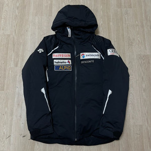 데상트 남성 아우디 스위스 스키팀 덕다운 후드 패딩 XXL/110 이미지