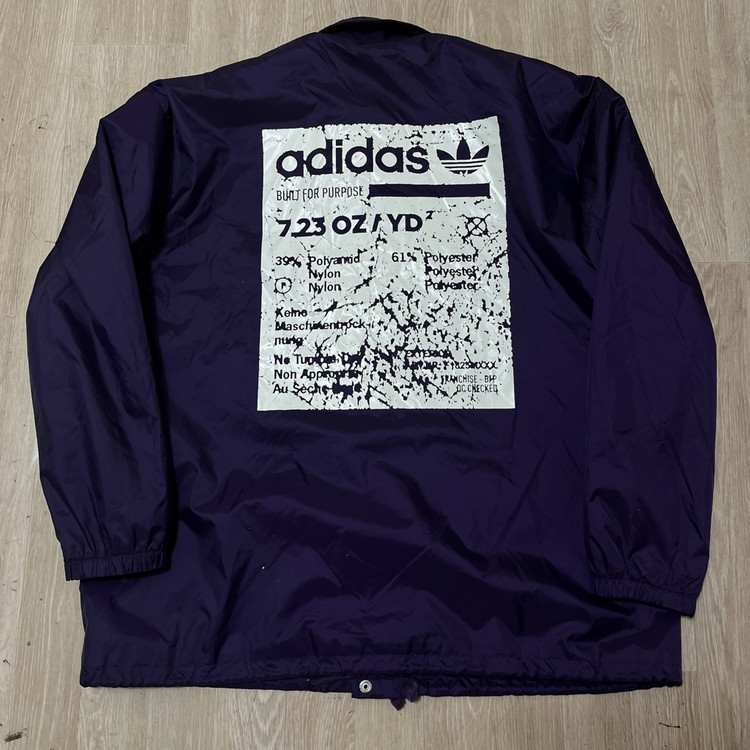 아디다스 남성 빅로고 바람막이 코치자켓 XXL/110 이미지