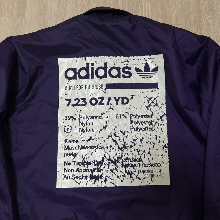 아디다스 남성 빅로고 바람막이 코치자켓 XXL/110 이미지