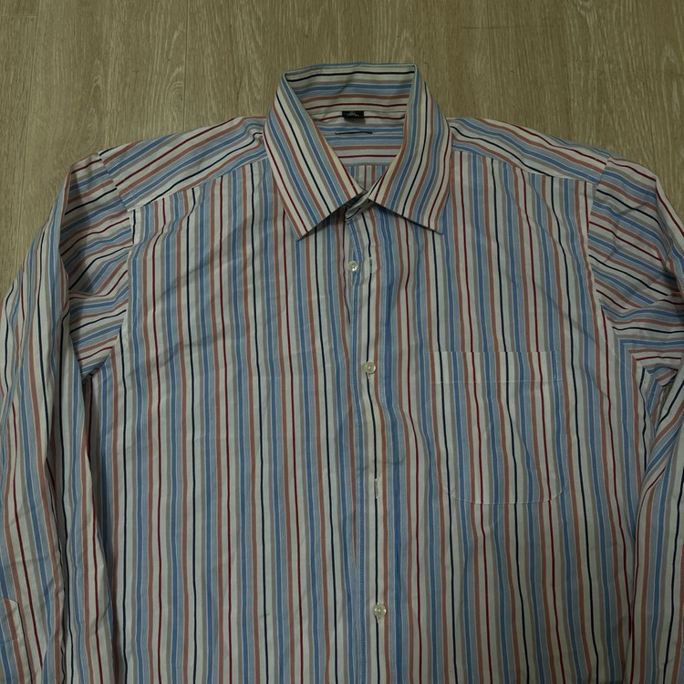 폴스미스 남성 포켓 스트라이프 셔츠 L/100 이미지