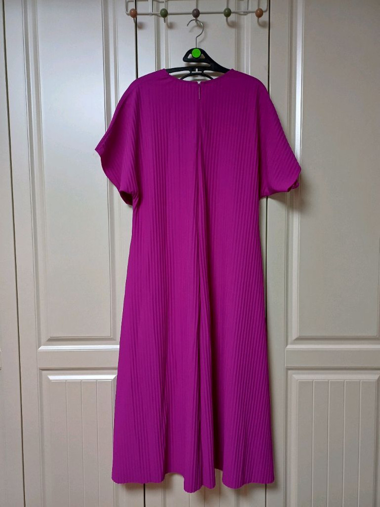 코스COS 플리츠주름롱원피스 M 66~77 이미지