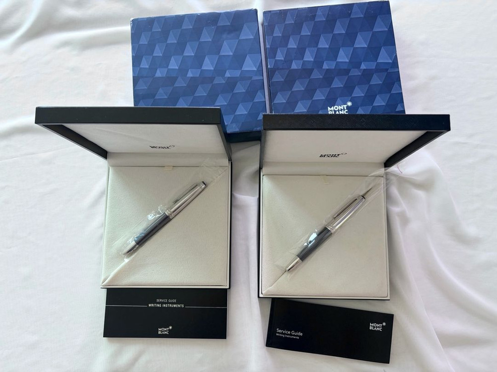 몽블랑 블루아워 솔리테어 듀에 만년필(F, M) 이미지