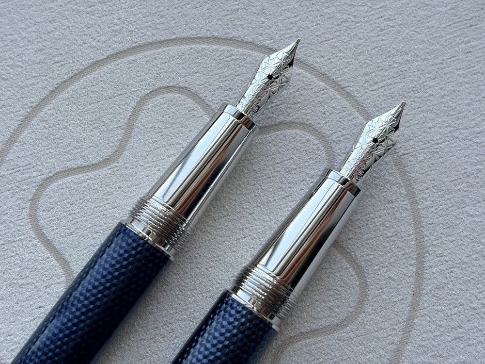 몽블랑 블루아워 솔리테어 듀에 만년필(F, M) 이미지