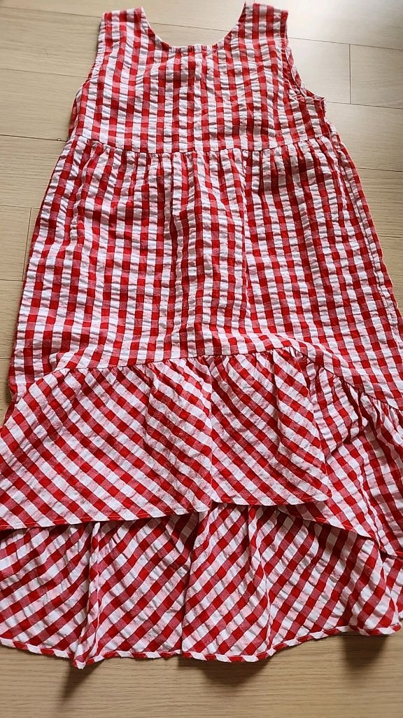 여아 여름 130 휴양지 원피스 8세 반값택포 이미지