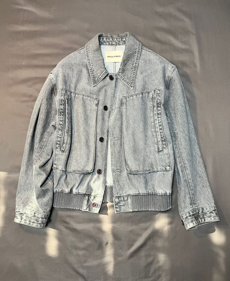 인사일런스 CALIK 데님 보머 자켓 이미지
