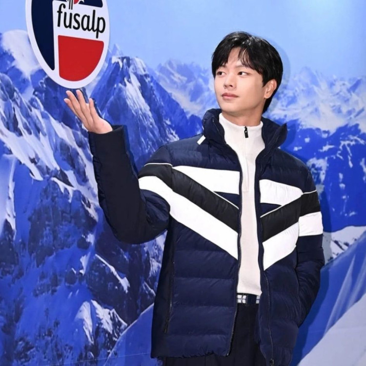 새제품 퓨잡 스키자켓 패딩 50 네이비 이미지