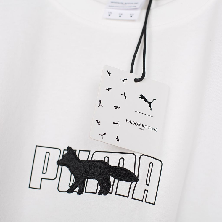[L]메종키츠네 X 퓨마 오버사이즈 티셔츠 팝니다 이미지
