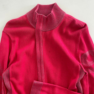 아르마니 익스체인지 레드 니트 풀 집업 이미지