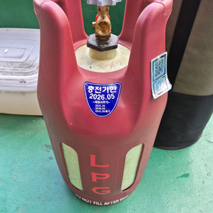 LPG 복합소제 가스통 10kg + 전용 가방 세트 이미지
