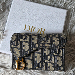 [공홈 구매] 디올 오블리크 새들 카드지갑 이미지