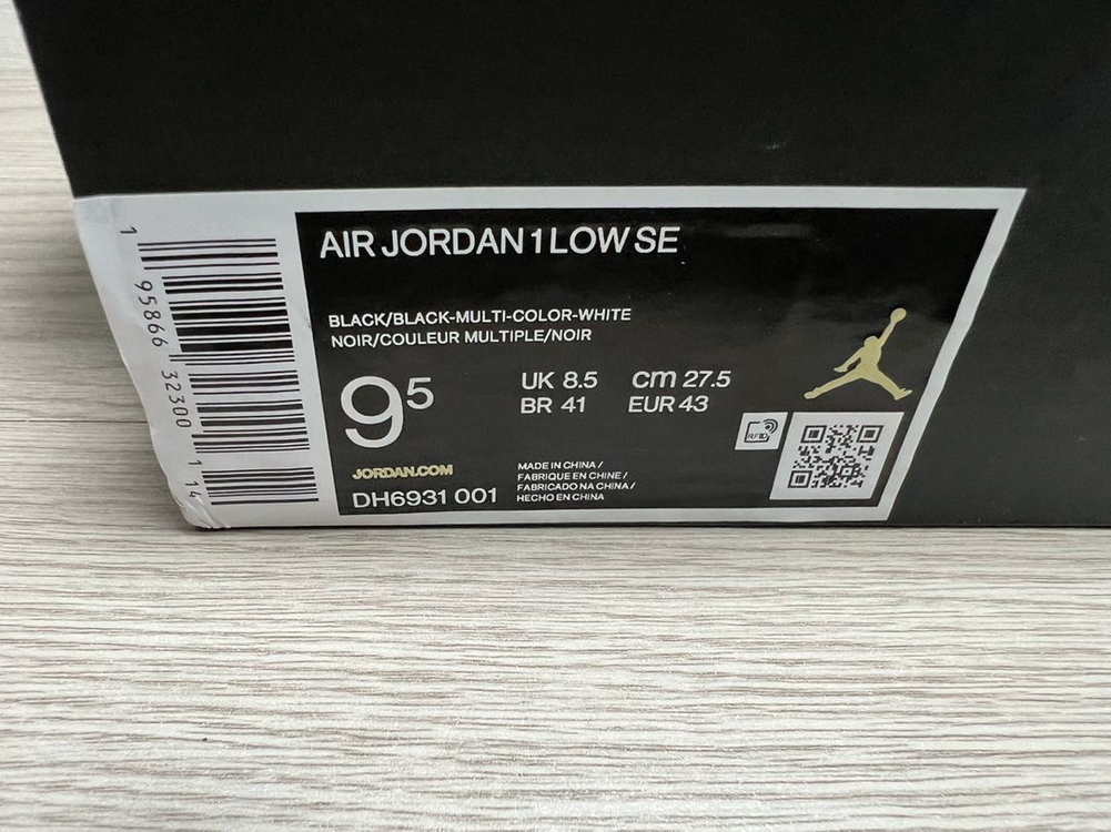 나이키 조던 1 로우 다이아몬드 275,295 판매 이미지