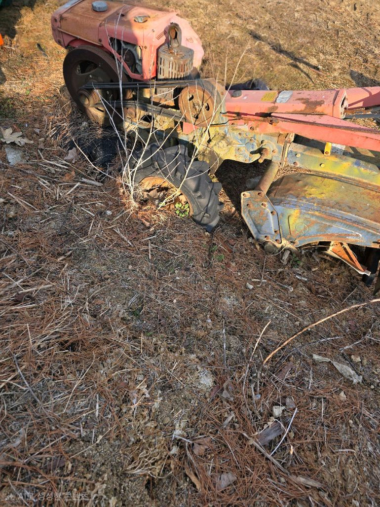 경운기+로타리(배토기장착)+쟁기+추레라 4종 일괄 처리 이미지