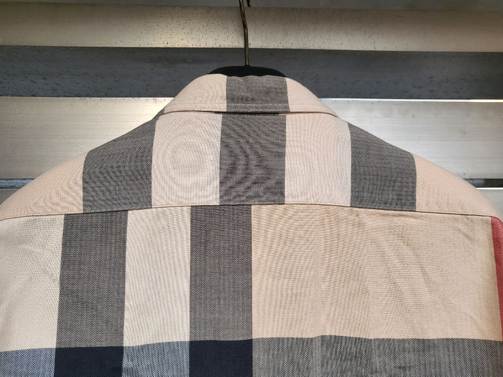 정품 버버리 브릿 체크 셔츠 M 상태양호 이미지