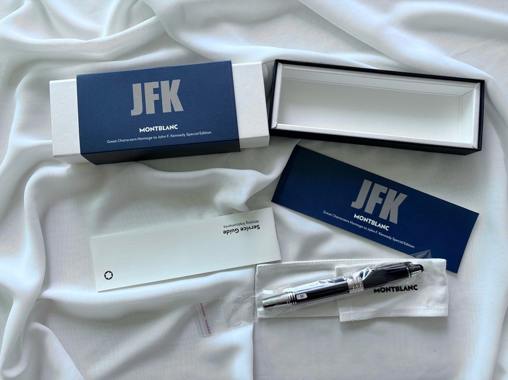 몽블랑 그레이트 캐릭터 시리즈 존. F 케네디 만년필(M) 이미지