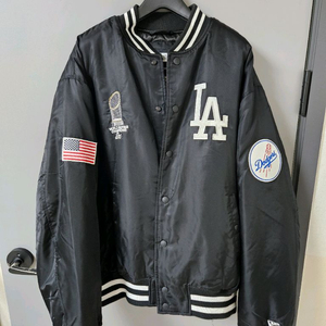 뉴에라 MLB LA다저스 챔피언스자켓 블랙 XL 이미지