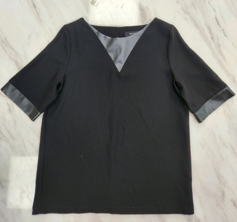 [정품 여성] 지방시 정장 스타일 반팔 티셔츠 유로 34 루이비통 샤넬 구찌 펜디 프라다 에르메스 디올 발망 아미리 이미지