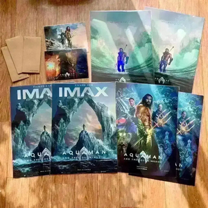 아쿠아맨 아이맥스 포스터 오션오리지널티켓오티아트카드TTT IMAX굿즈 이미지