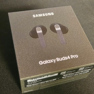 갤럭시 버즈4 프로 블랙 (미개봉, 새상품) 이미지