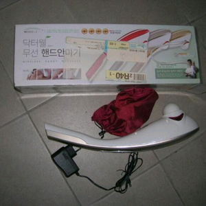 국산 닥터웰 무선 안마기 이미지