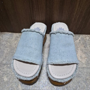 슈콤마보니 데님 프린지 샌들 이미지