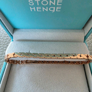 스톤헨지 여성 크로싱 14K 팔찌_SA24C34F 이미지