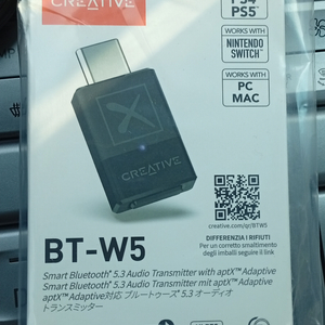 크리에이티브 BT-W5 미개봉 새제품 판매 합니다 이미지