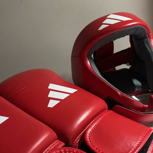 아디다스 아이바 글러브 헤드기어 세트 이미지