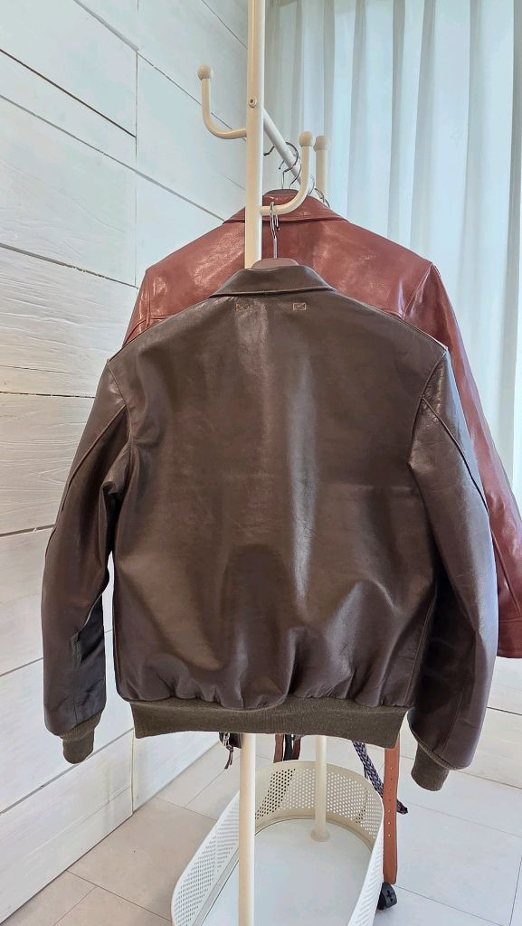 디아프바인 A-2 자켓 말가죽 이미지