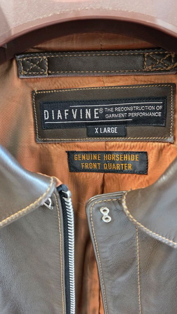 디아프바인 A-2 자켓 말가죽 이미지