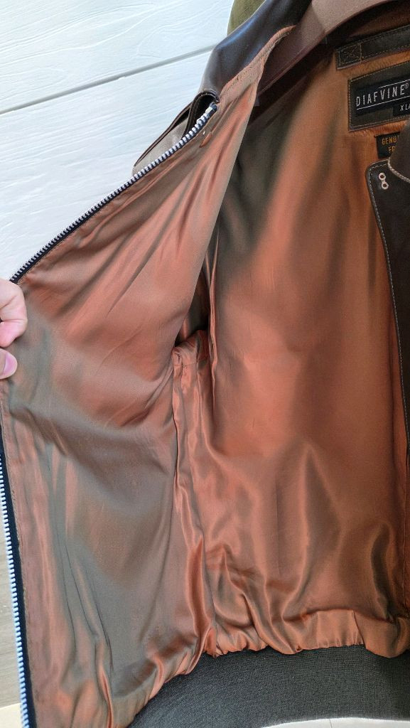 디아프바인 A-2 자켓 말가죽 이미지