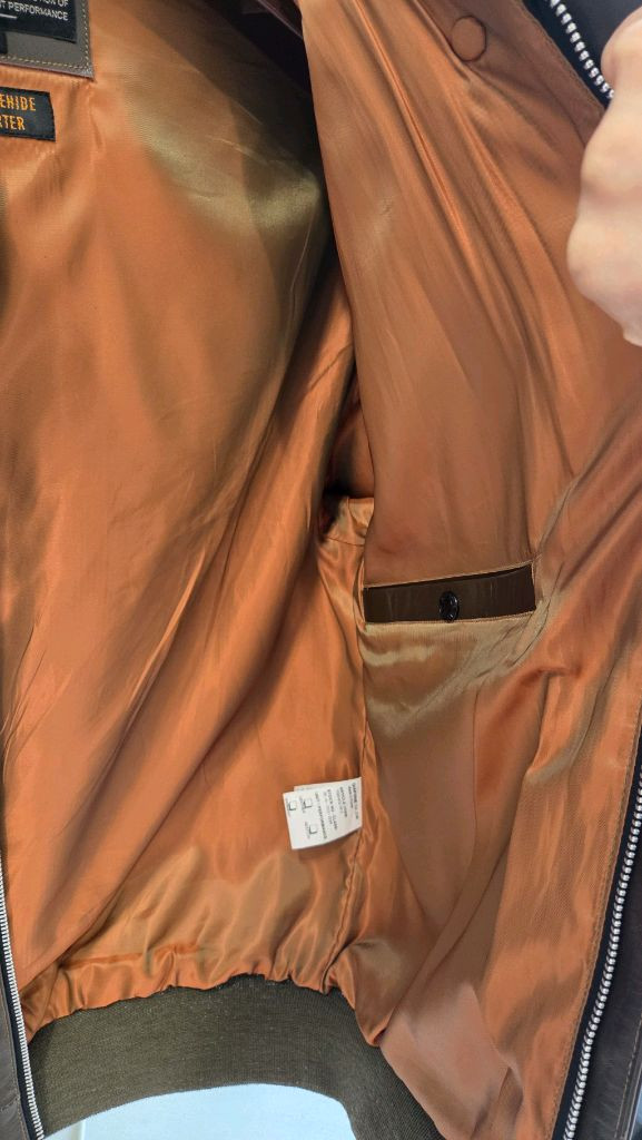 디아프바인 A-2 자켓 말가죽 이미지