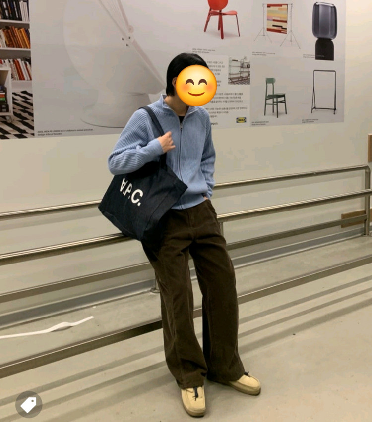 아페쎄 APC 다니엘라 쇼핑백 토트백 에코백 가방 이미지