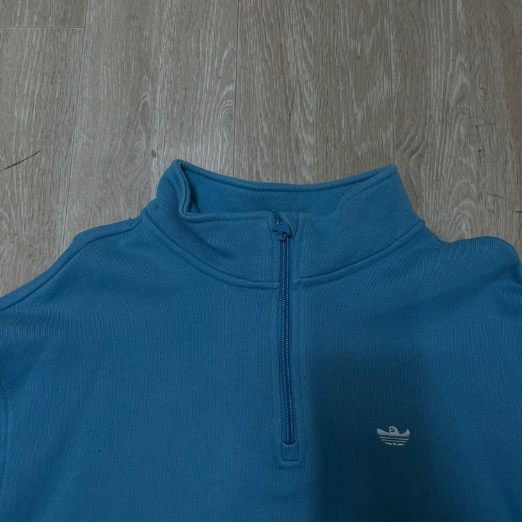 아디다스 X 마크곤잘레스 하프집업 맨투맨 [코랄 블루] M/95 이미지