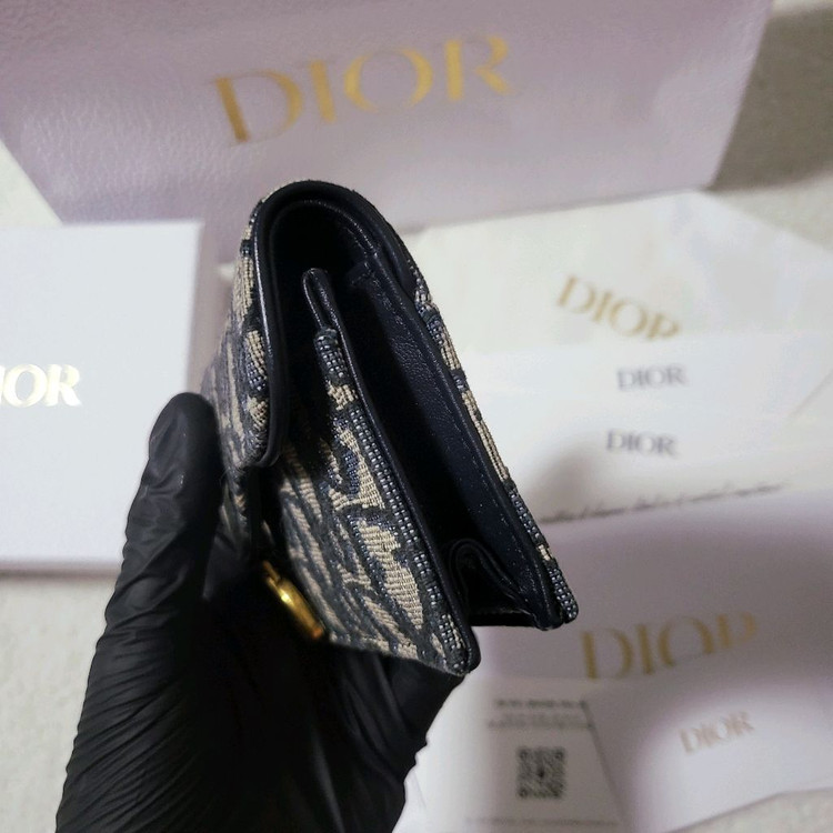 [24년식/풀구성] 디올 오블리크 새들 카드지갑 이미지