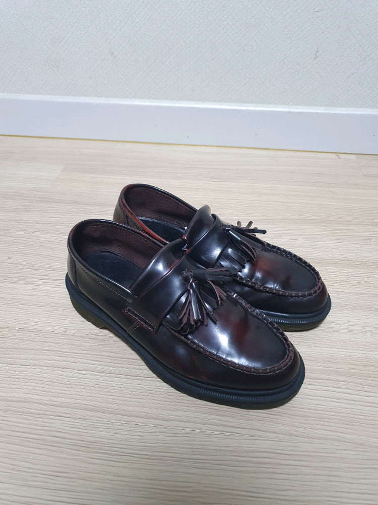 닥터마틴 아드리안 버건디 로퍼 260 이미지