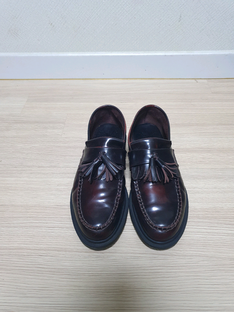 닥터마틴 아드리안 버건디 로퍼 260 이미지