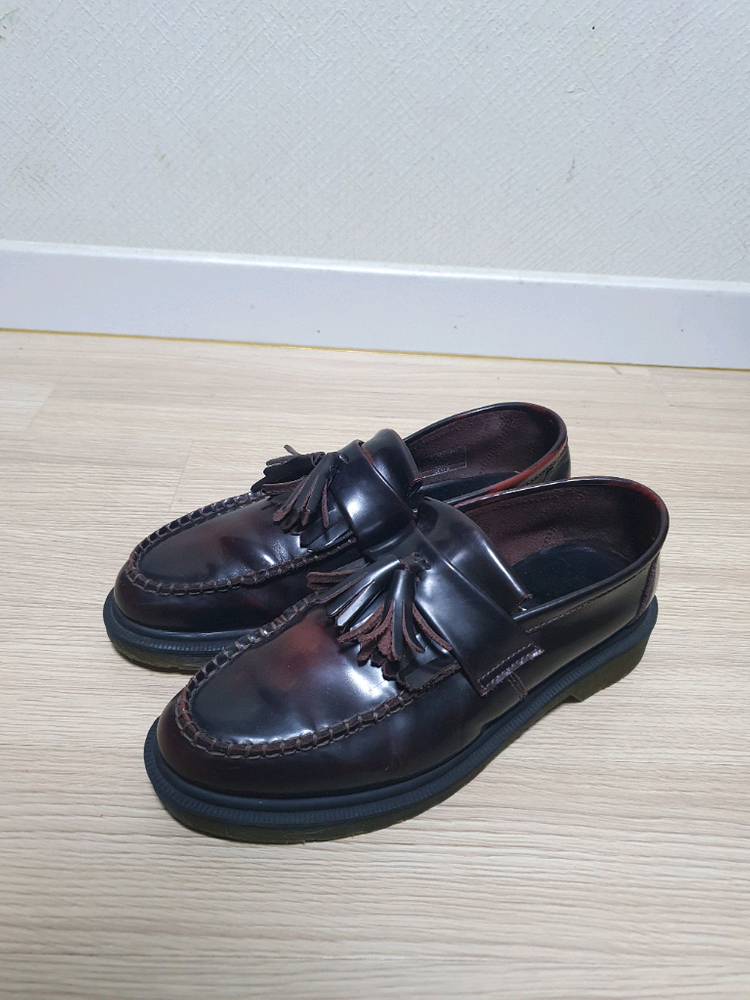 닥터마틴 아드리안 버건디 로퍼 260 이미지