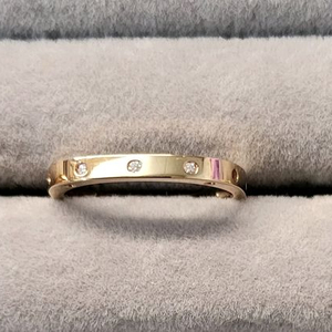 골든듀 띠아모 리플렉션 포레스트레인 18k 반지 이미지