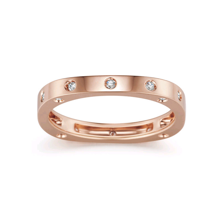 골든듀 띠아모 리플렉션 포레스트레인 18k 반지 이미지