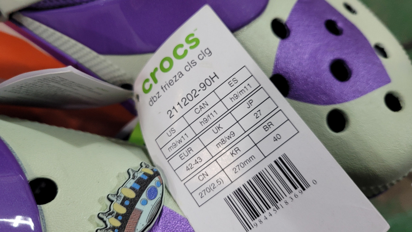 CROCS 211202-90H 드래곤볼 Z 프리저 이미지