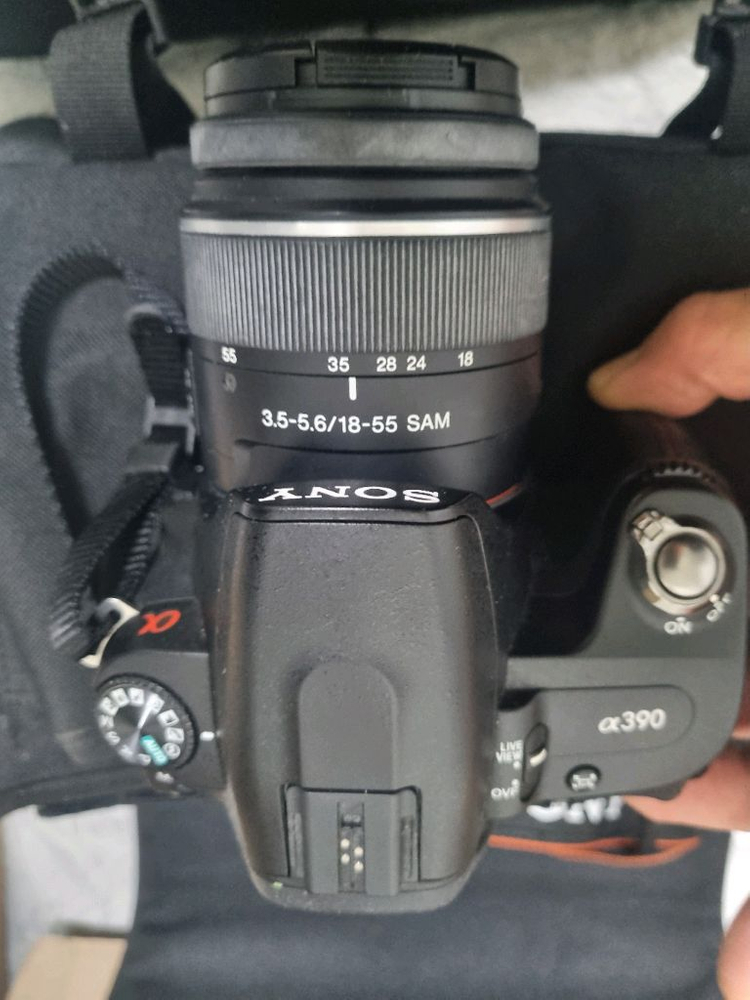 소니 a390 미러리스 디지털 카메라 이미지