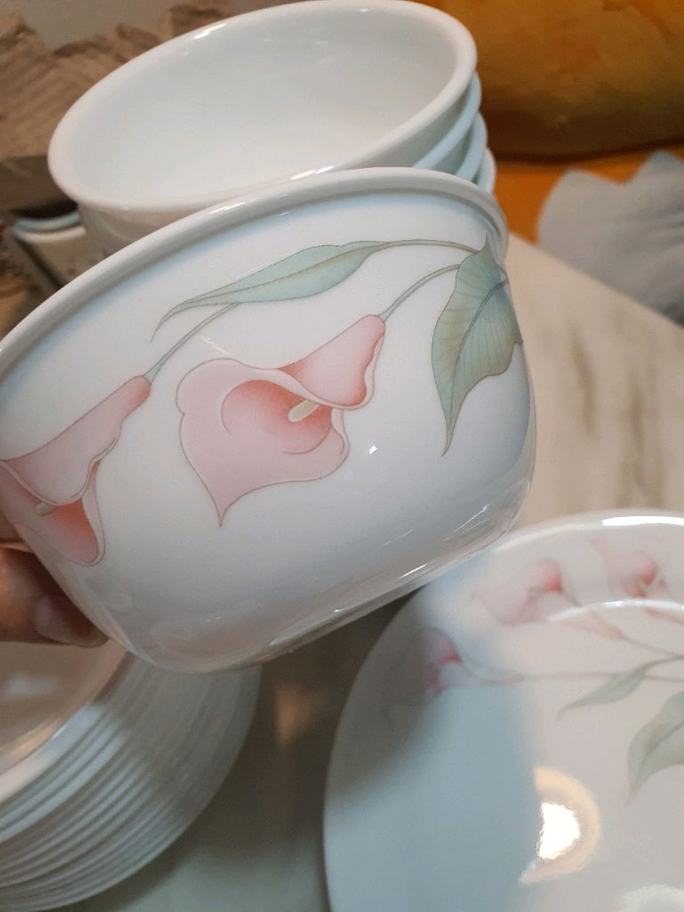 단종된 빈티지 코렐 백합 그릇 개당값 이미지