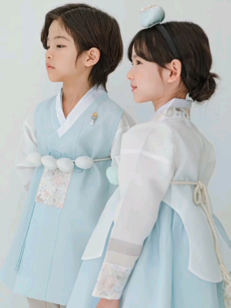 어진아이 여아 한복6호 이미지