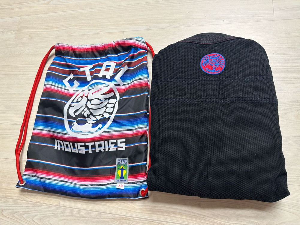 CTRL 컨트롤 주짓수 도복 A3 블랙 이미지